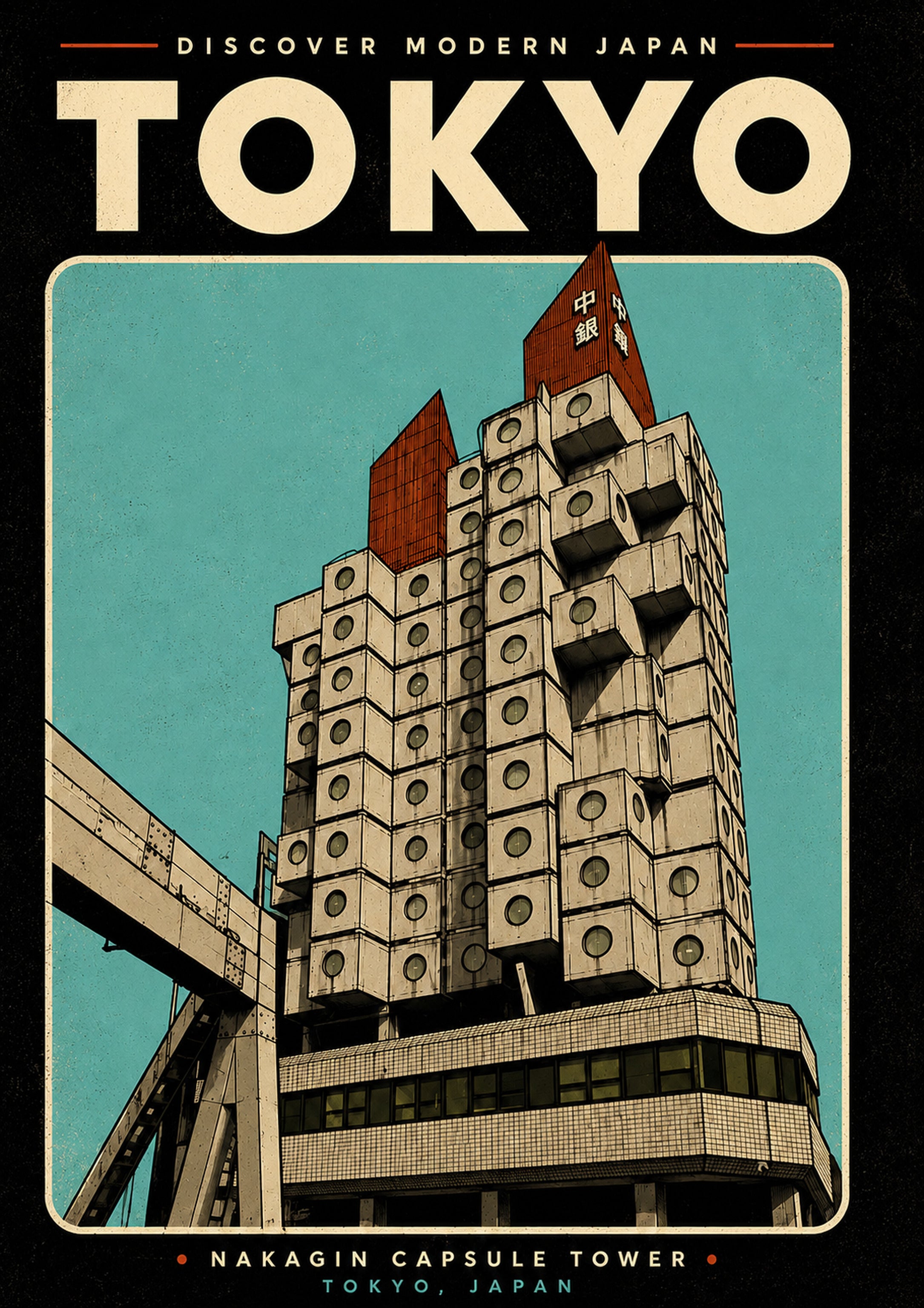 NAKAGIN CAPSULE TOWER — TOKYO
